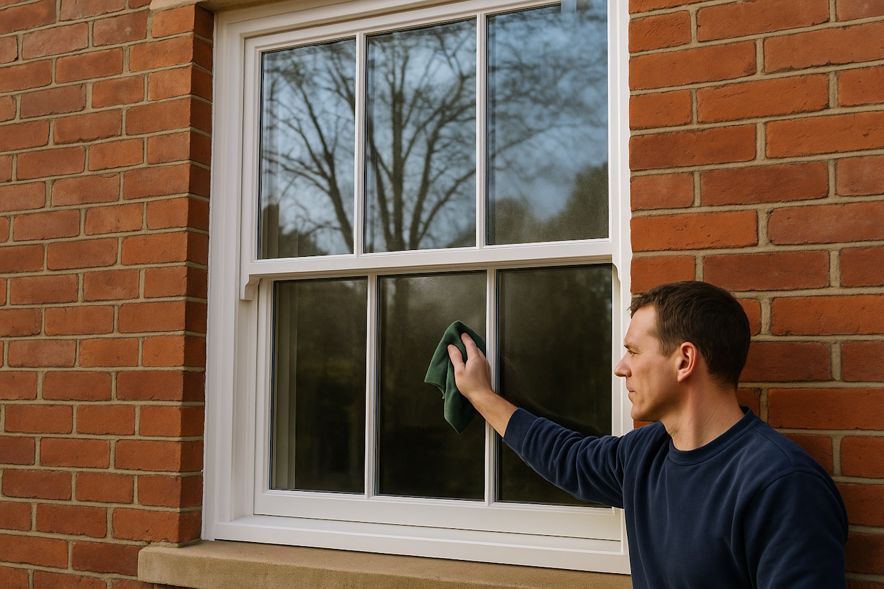 Slimline Double Glazing for Sash Windows in Redland